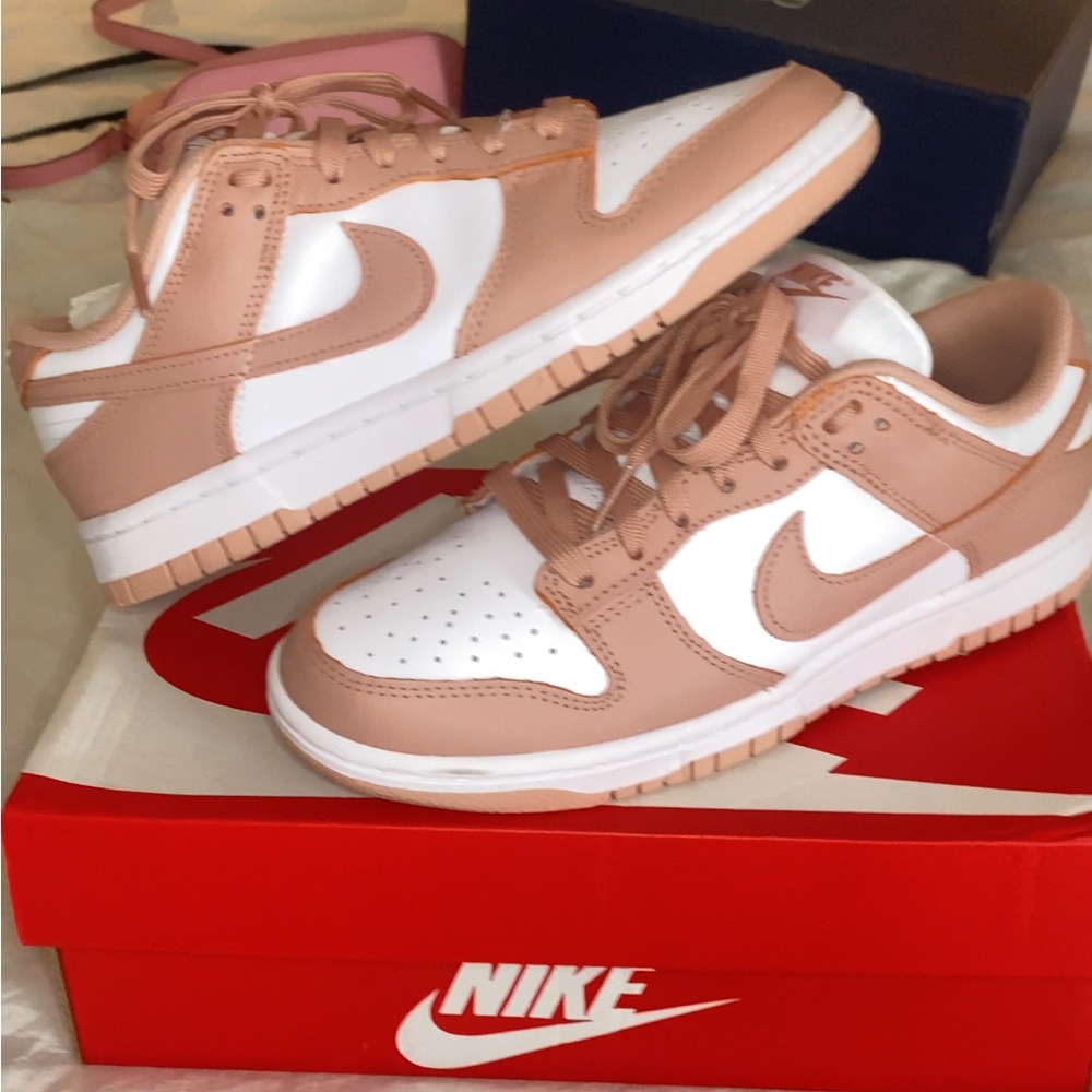 Authentic Nike Dunks Rose Whisper